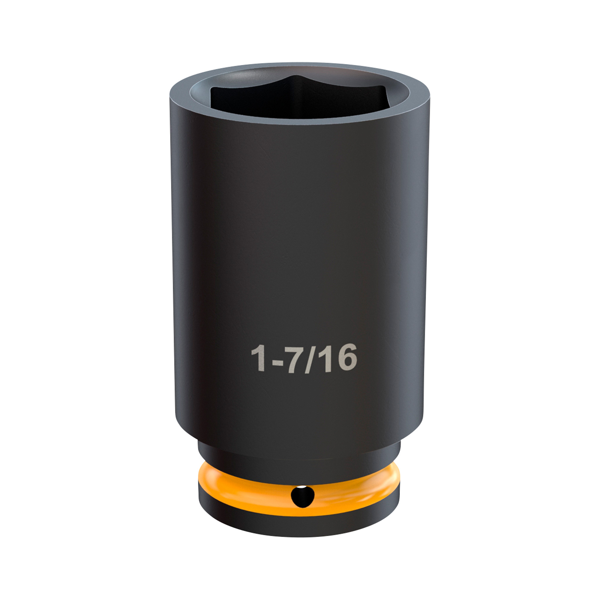 Klutch 3/4in. Drive 6-Point Chrome Molybdenum Deep Impact Socket, SAE